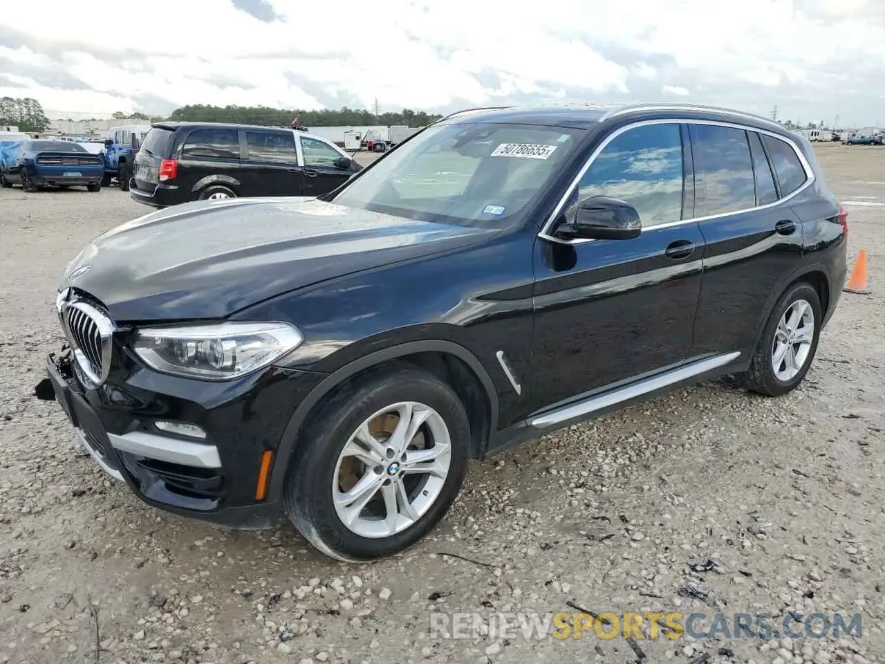 1 Photograph of a damaged car 5UXTR7C55KLR44315 BMW X3 2019