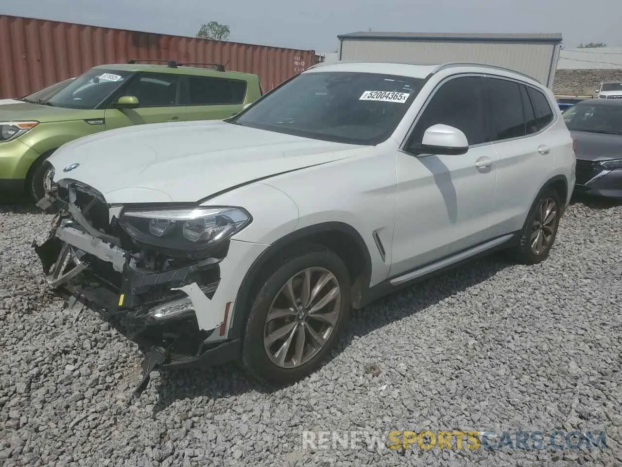 1 Фотография поврежденного автомобиля 5UXTR7C55KLR49045 BMW X3 2019