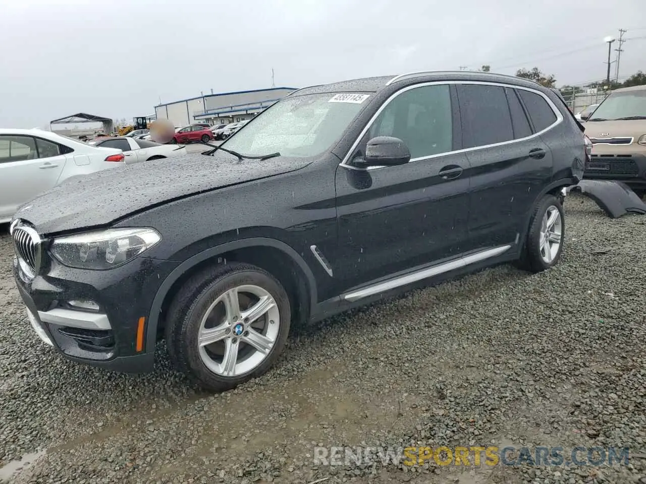 1 Photograph of a damaged car 5UXTR7C56KLE97383 BMW X3 2019