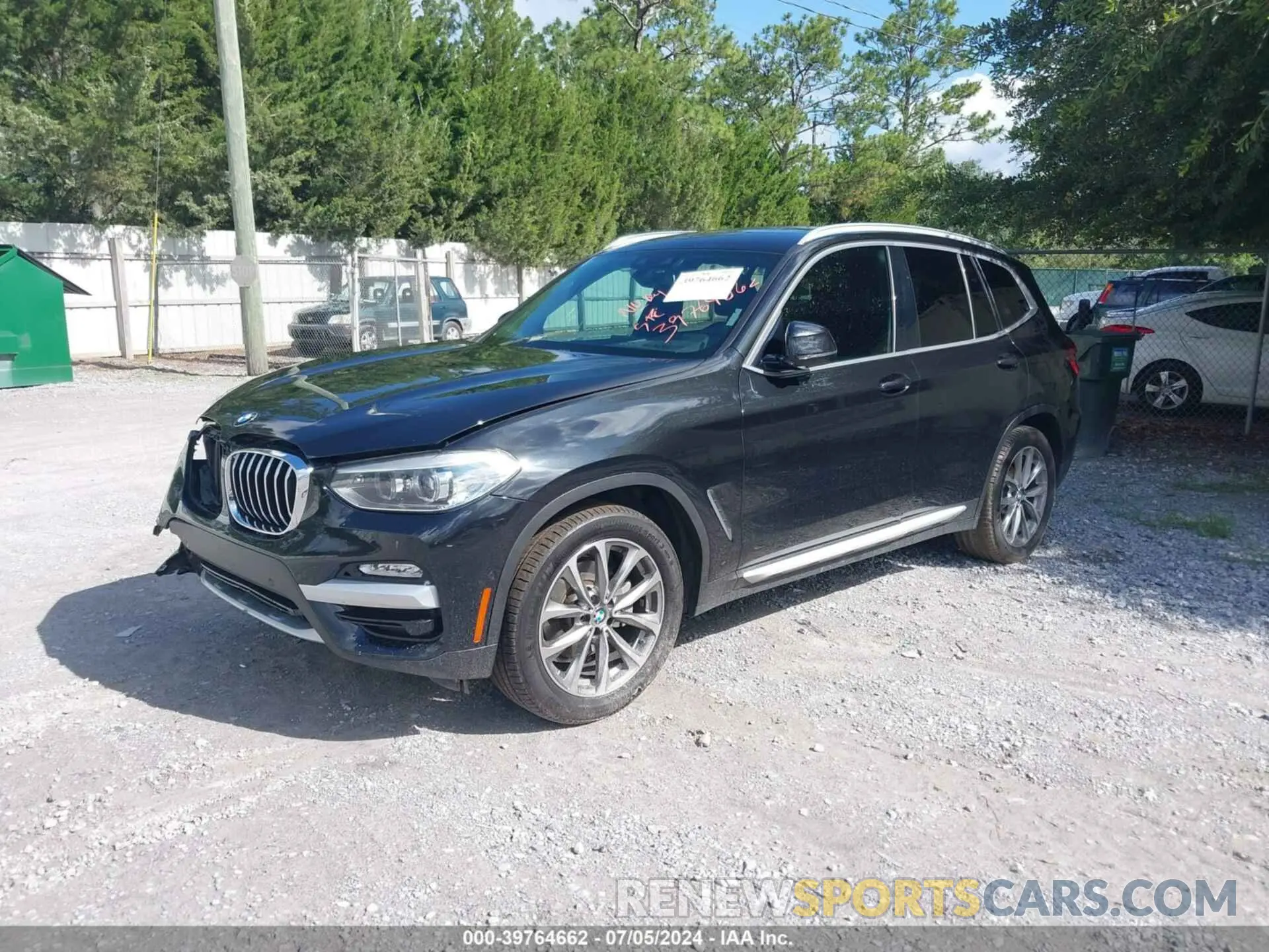 2 Photograph of a damaged car 5UXTR7C56KLF23433 BMW X3 2019