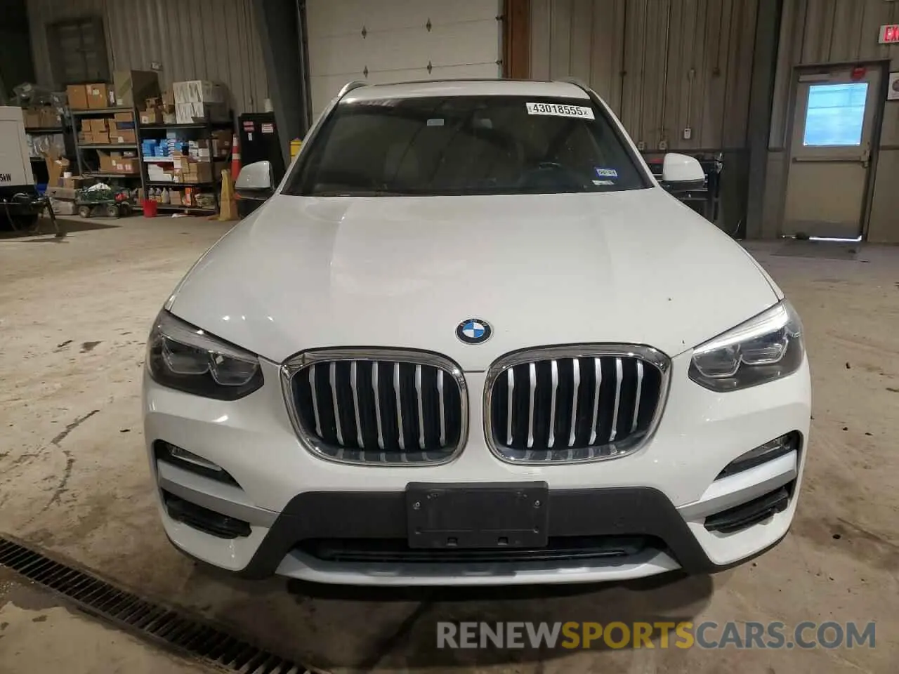 5 Photograph of a damaged car 5UXTR7C56KLF24971 BMW X3 2019