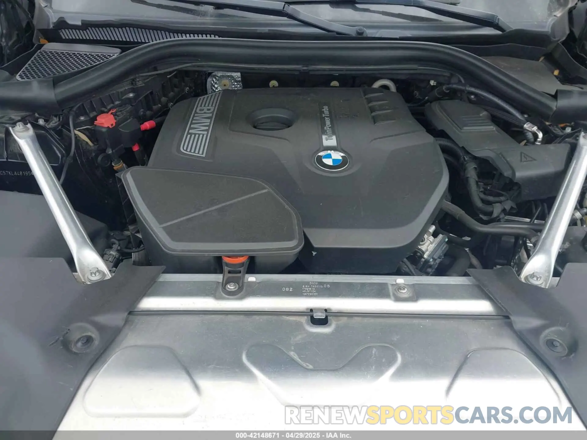 10 Фотография поврежденного автомобиля 5UXTR7C57KLA48195 BMW X3 2019