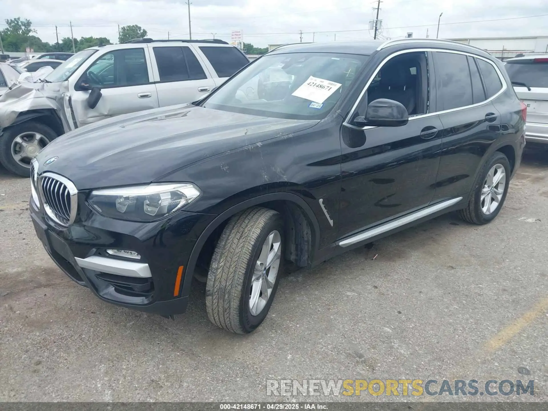 2 Фотография поврежденного автомобиля 5UXTR7C57KLA48195 BMW X3 2019