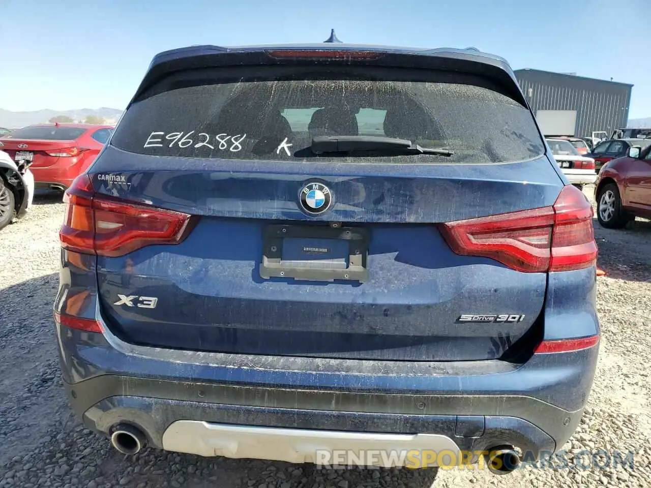 6 Photograph of a damaged car 5UXTR7C57KLE96288 BMW X3 2019