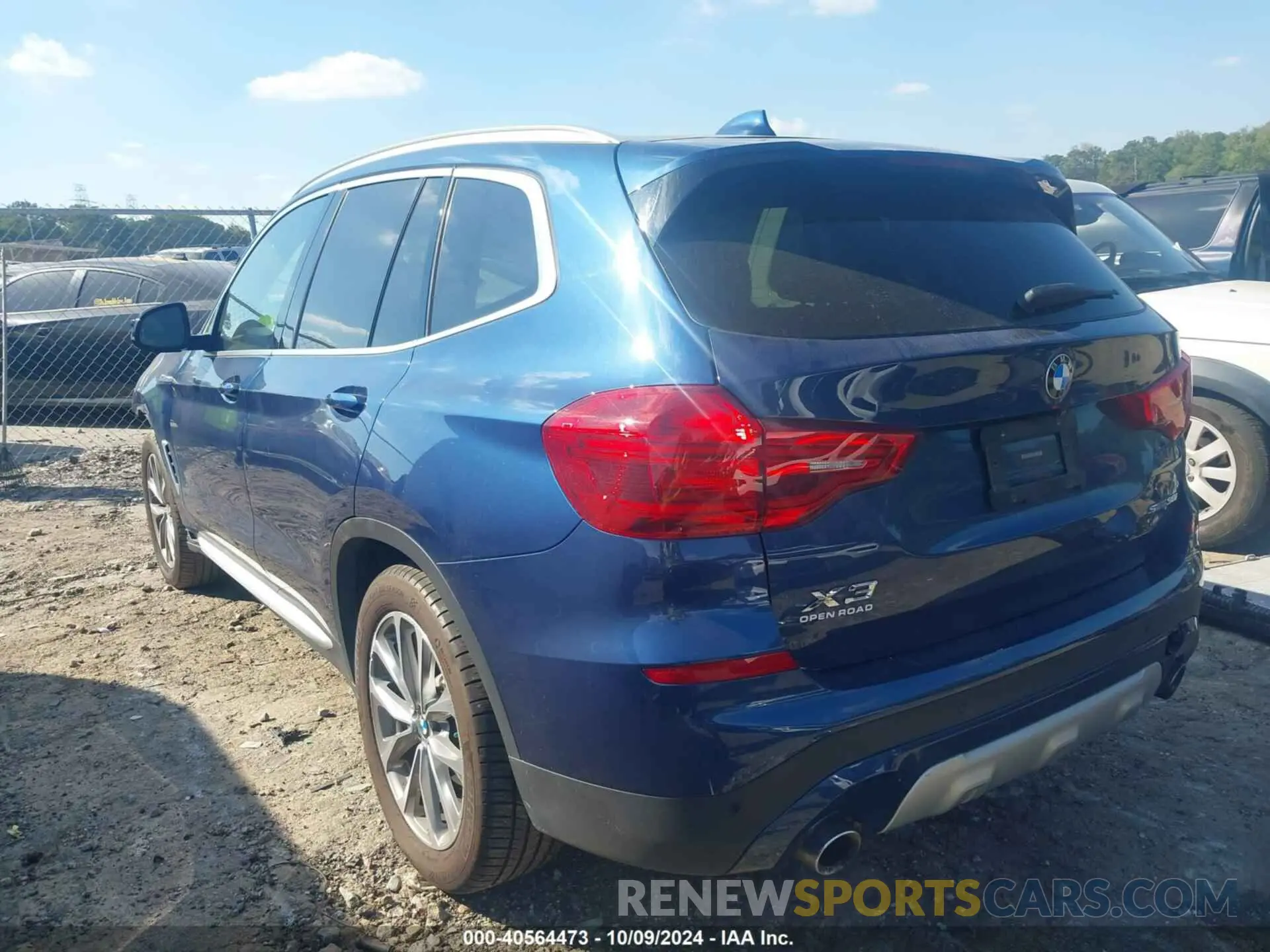 3 Photograph of a damaged car 5UXTR7C57KLF34635 BMW X3 2019