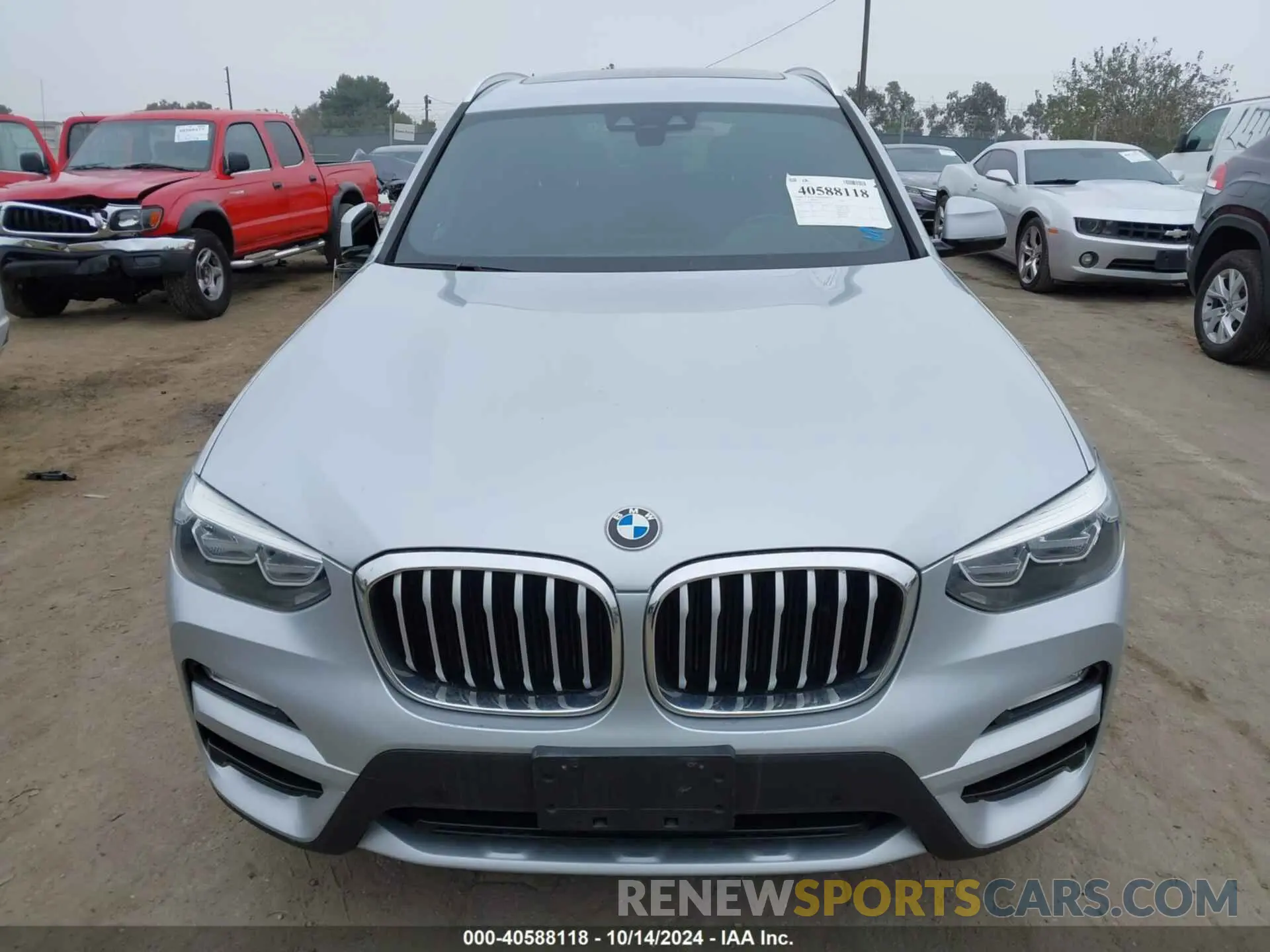 12 Фотография поврежденного автомобиля 5UXTR7C57KLR51735 BMW X3 2019