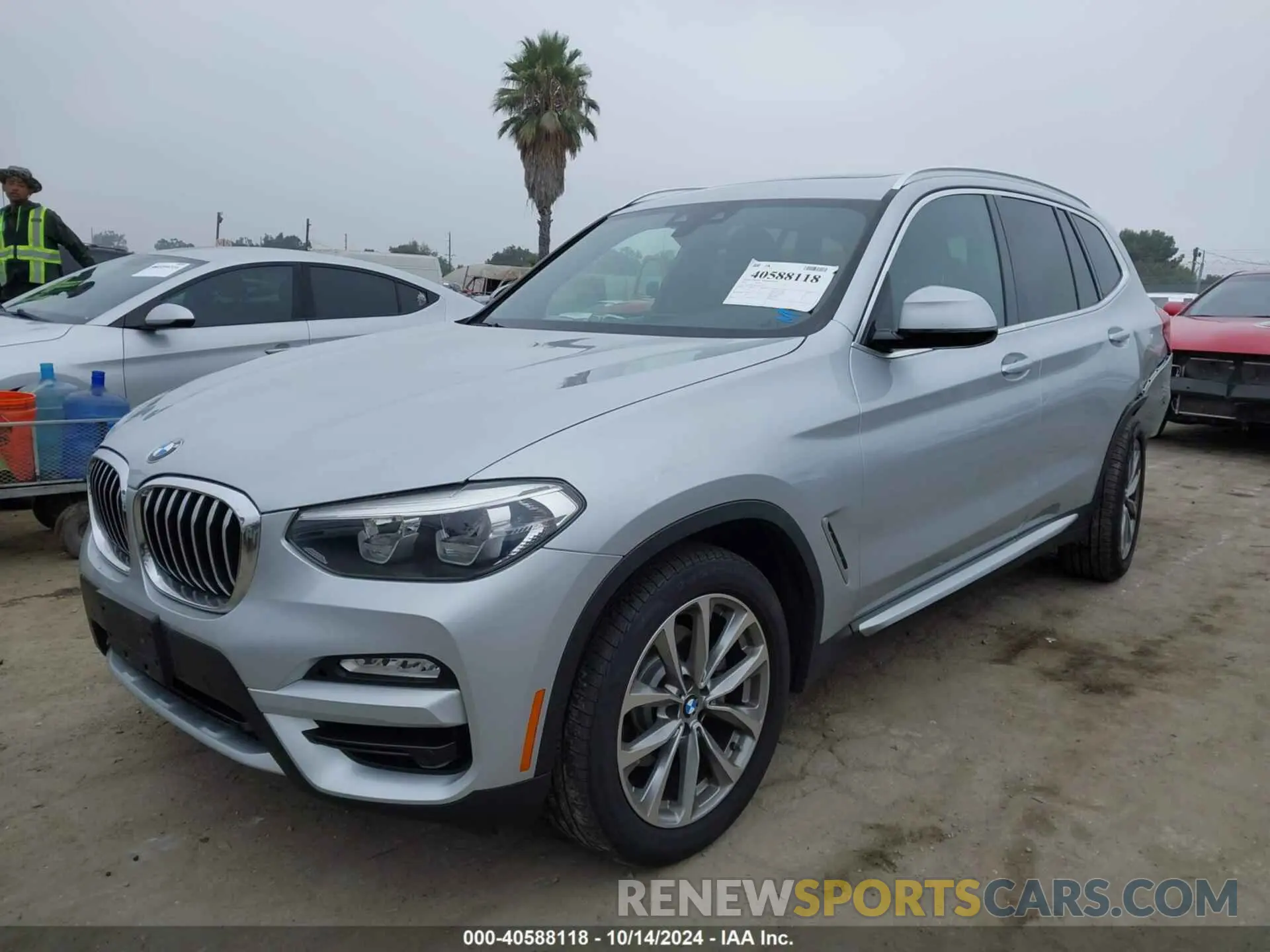 2 Фотография поврежденного автомобиля 5UXTR7C57KLR51735 BMW X3 2019