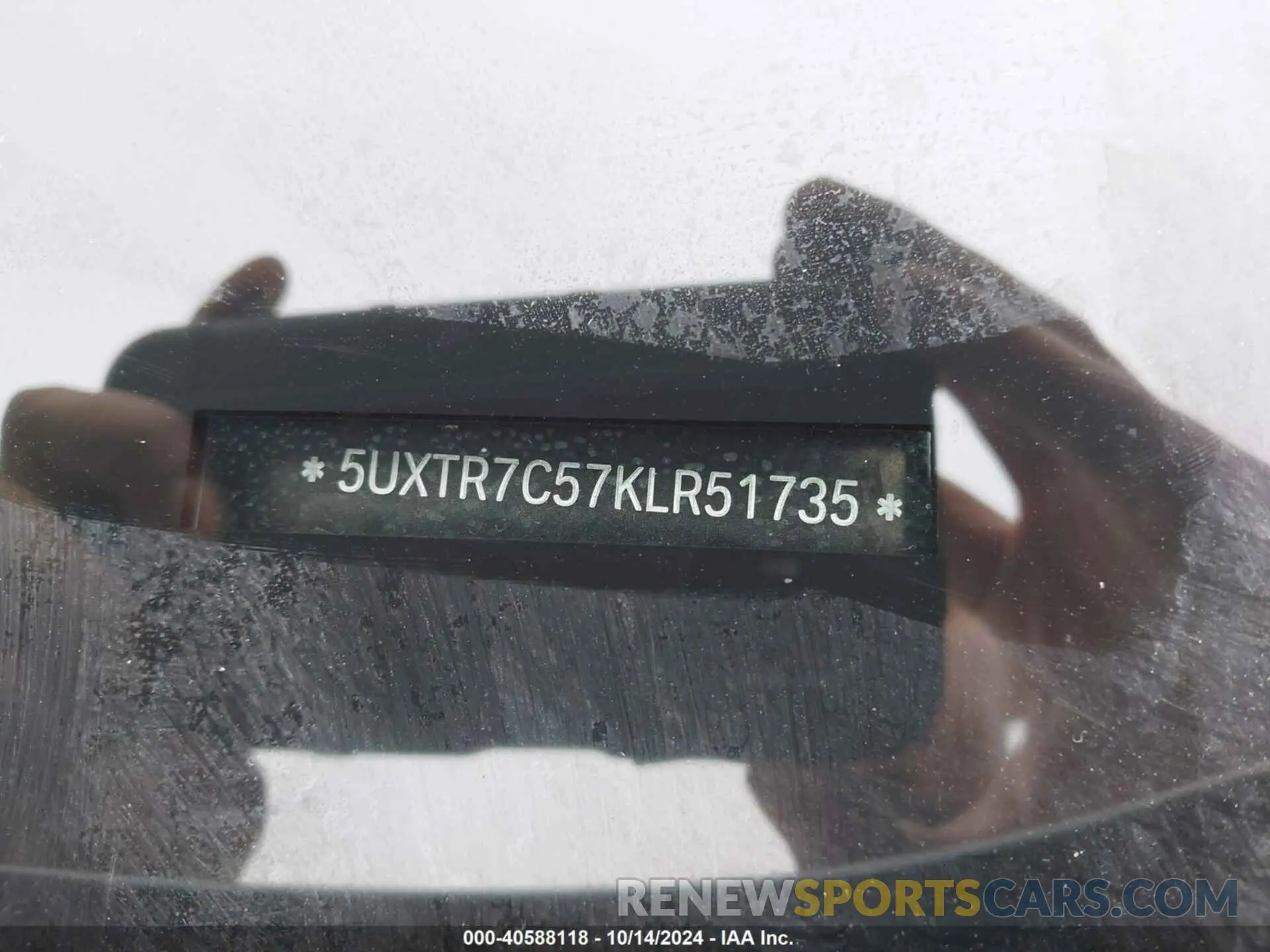 9 Фотография поврежденного автомобиля 5UXTR7C57KLR51735 BMW X3 2019