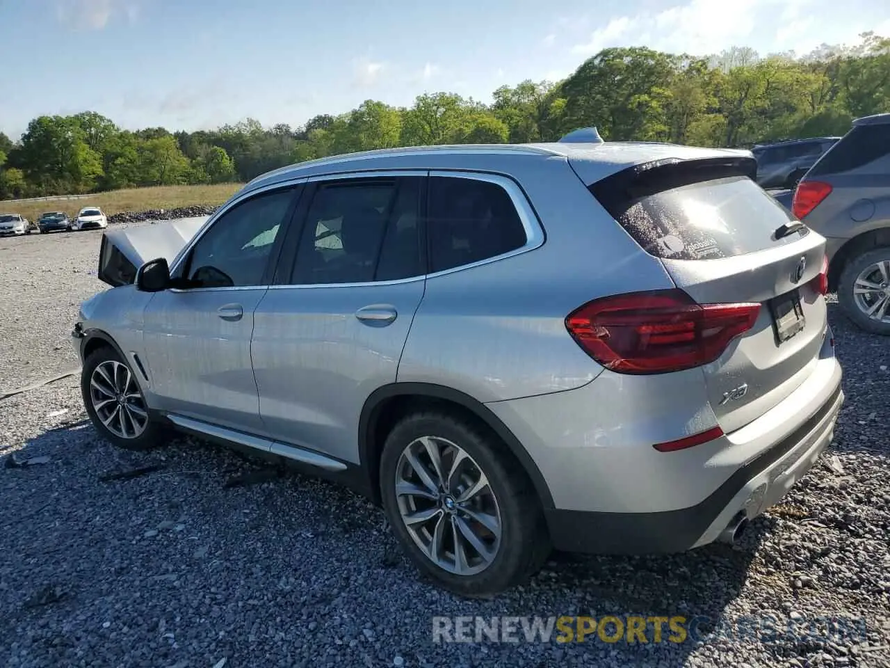 2 Photograph of a damaged car 5UXTR7C58KLF25216 BMW X3 2019