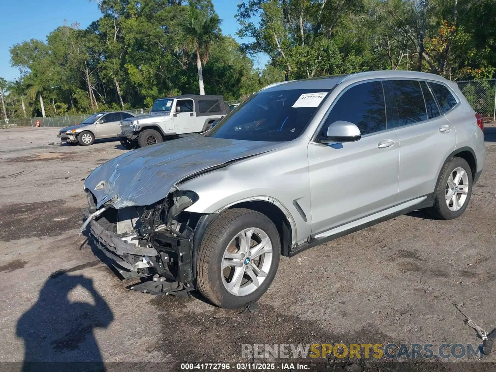 2 Photograph of a damaged car 5UXTR7C58KLF26673 BMW X3 2019