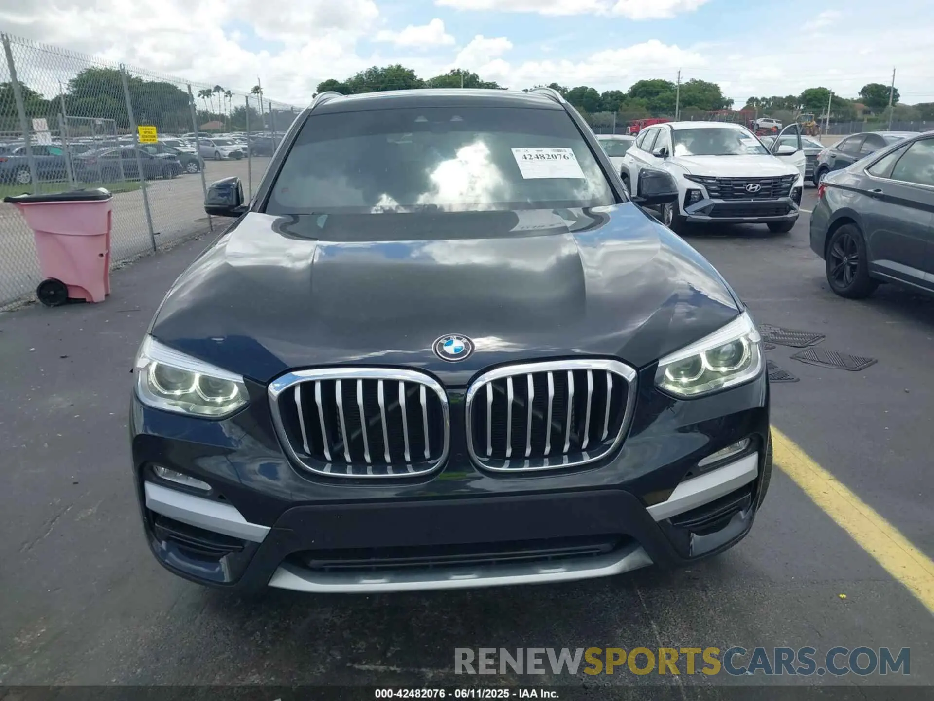 12 Photograph of a damaged car 5UXTR7C58KLF32733 BMW X3 2019