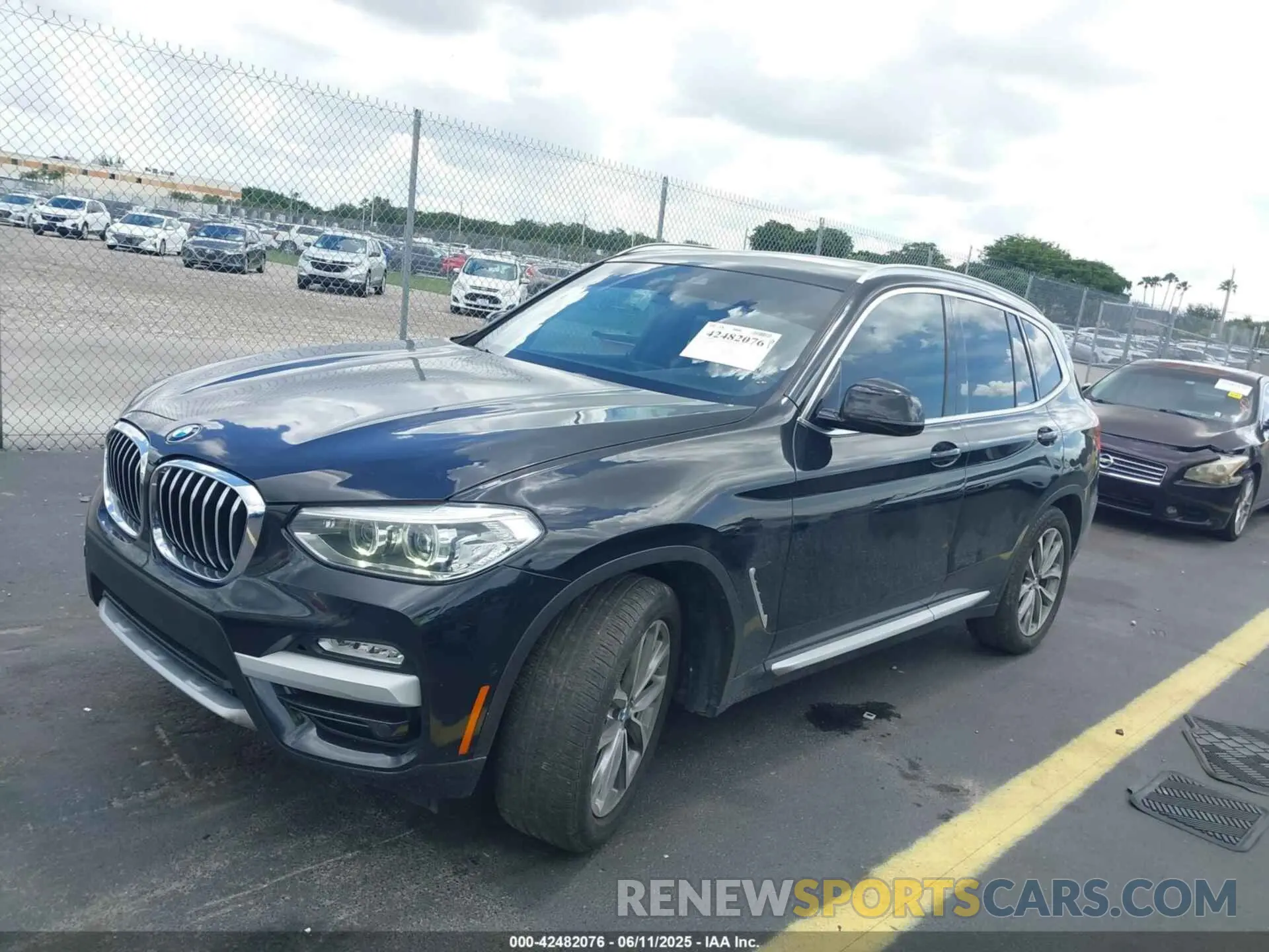 2 Photograph of a damaged car 5UXTR7C58KLF32733 BMW X3 2019