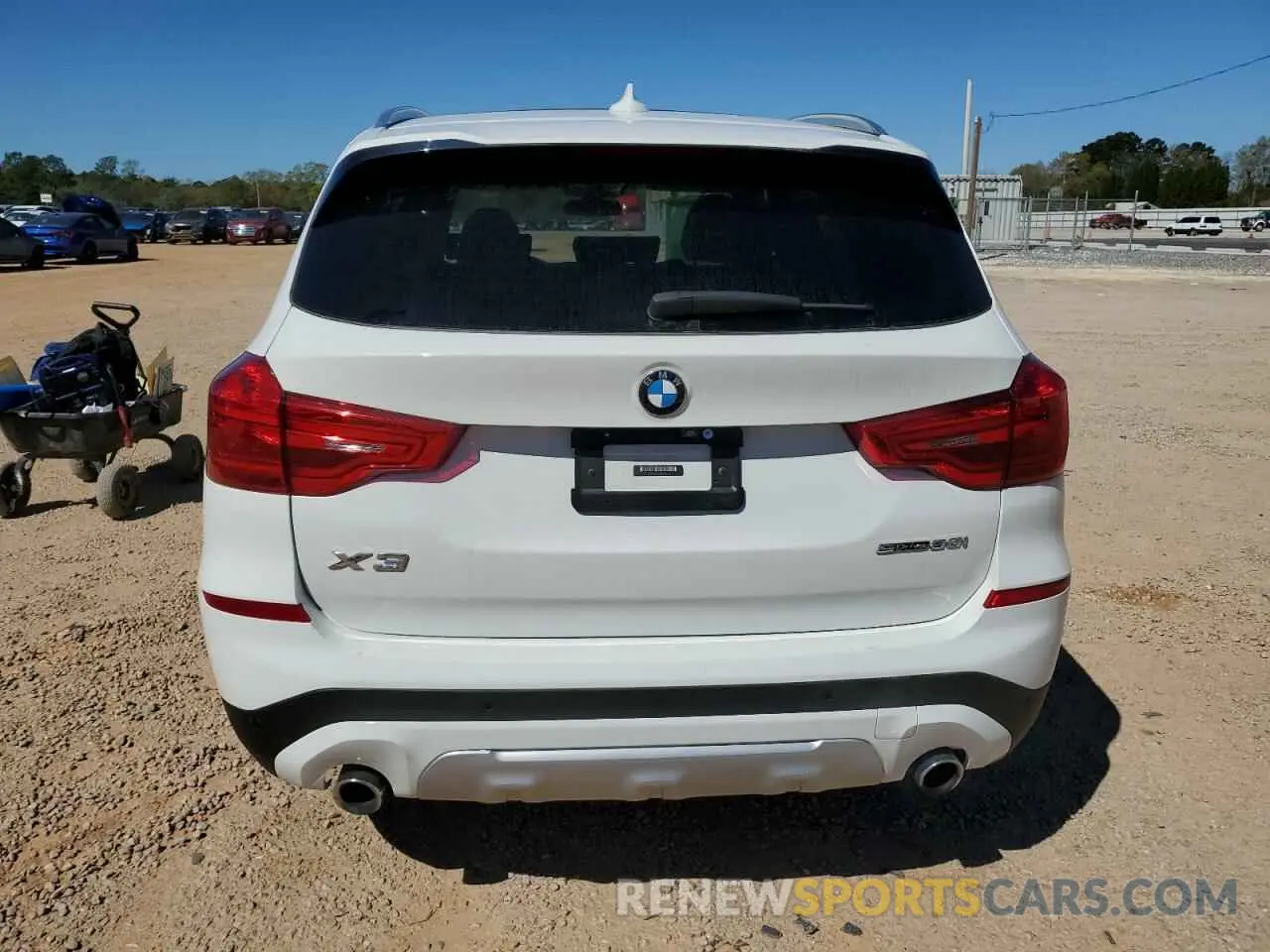 6 Photograph of a damaged car 5UXTR7C58KLF35339 BMW X3 2019
