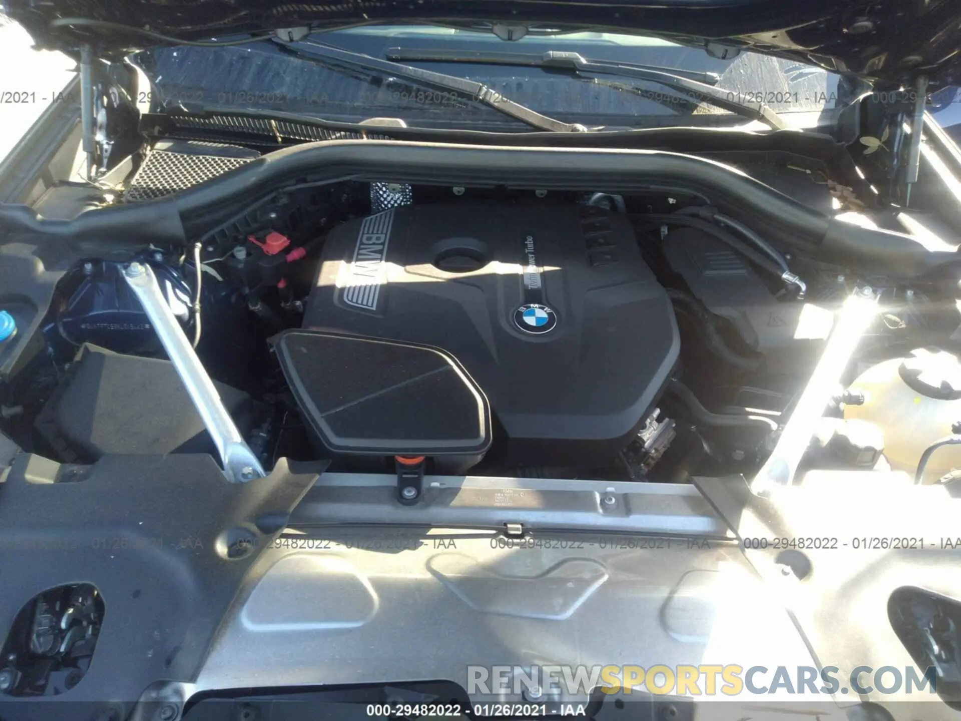 10 Photograph of a damaged car 5UXTR7C58KLR45443 BMW X3 2019
