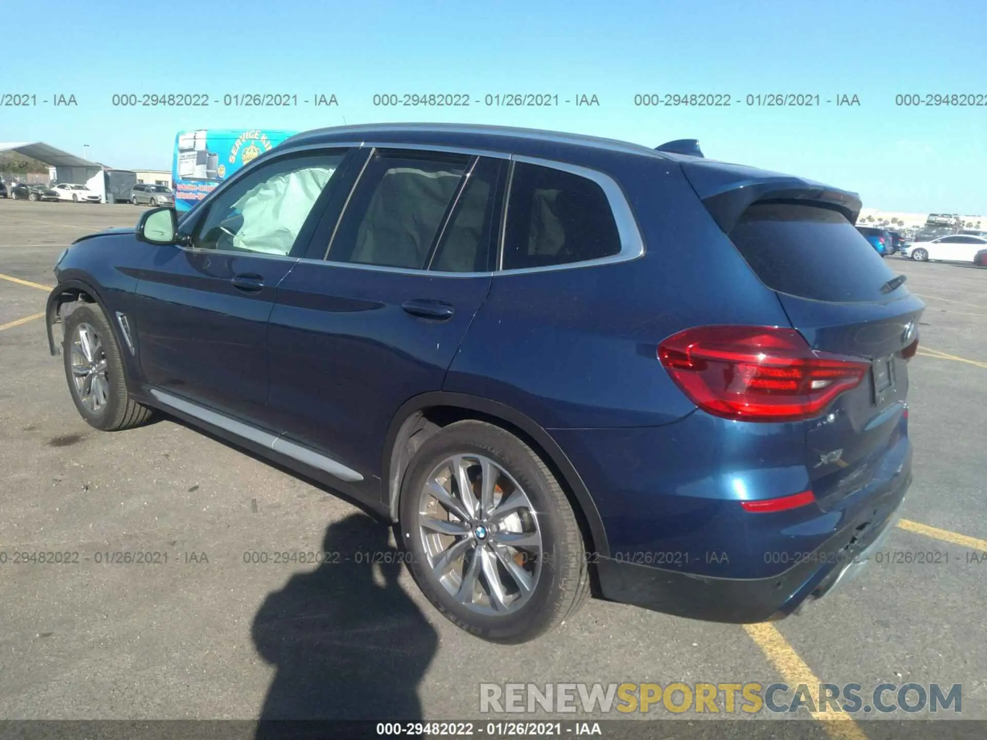 3 Photograph of a damaged car 5UXTR7C58KLR45443 BMW X3 2019
