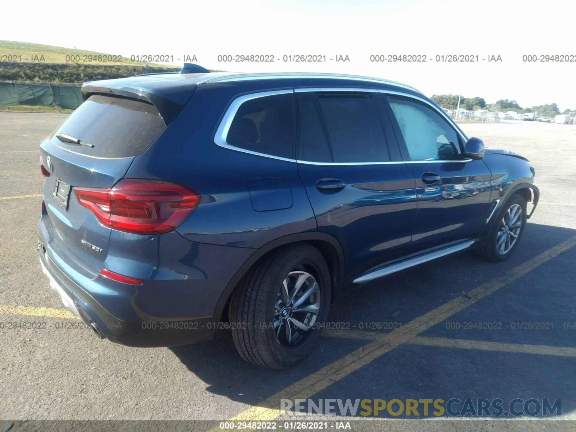 4 Photograph of a damaged car 5UXTR7C58KLR45443 BMW X3 2019