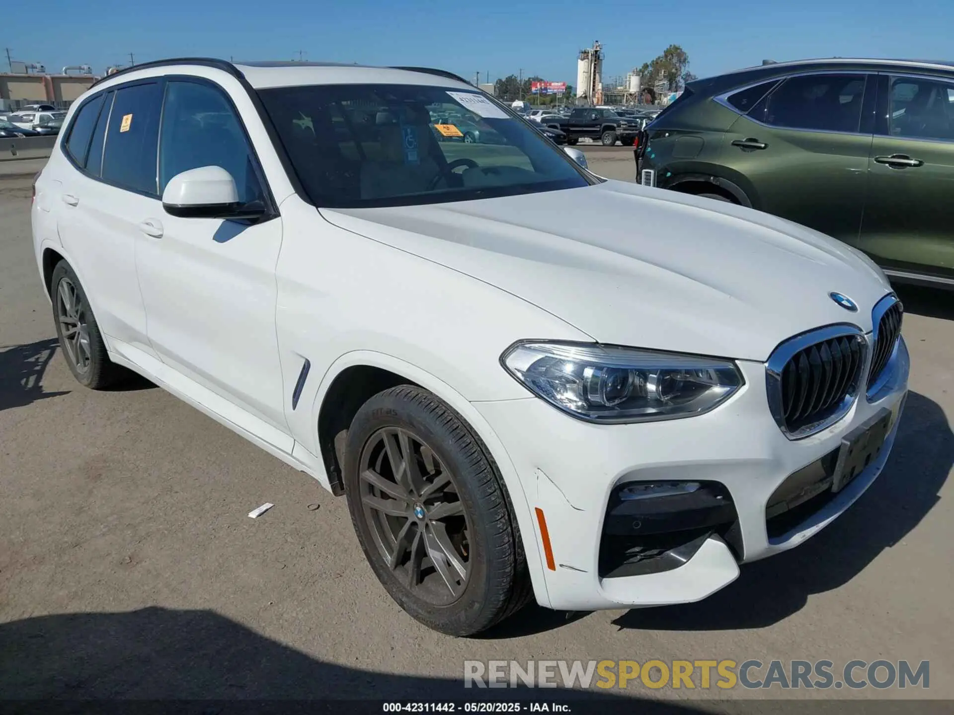 1 Фотография поврежденного автомобиля 5UXTR7C58KLR46723 BMW X3 2019