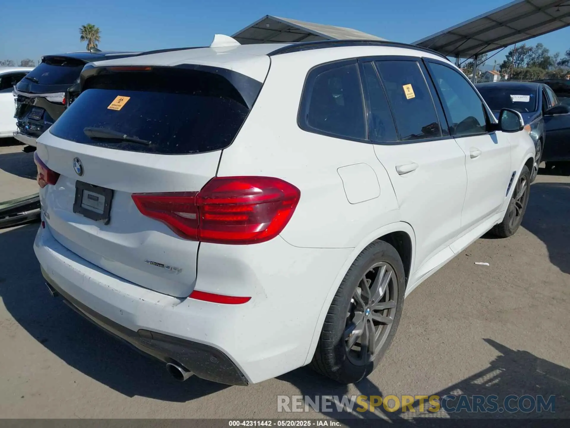 4 Фотография поврежденного автомобиля 5UXTR7C58KLR46723 BMW X3 2019