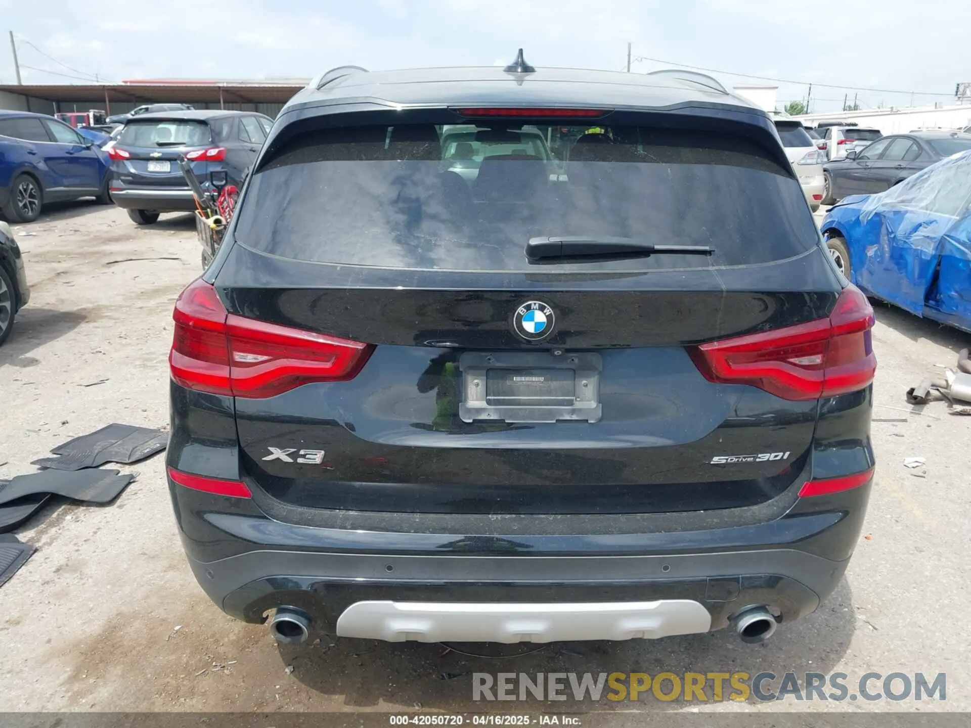 16 Фотография поврежденного автомобиля 5UXTR7C58KLR49721 BMW X3 2019
