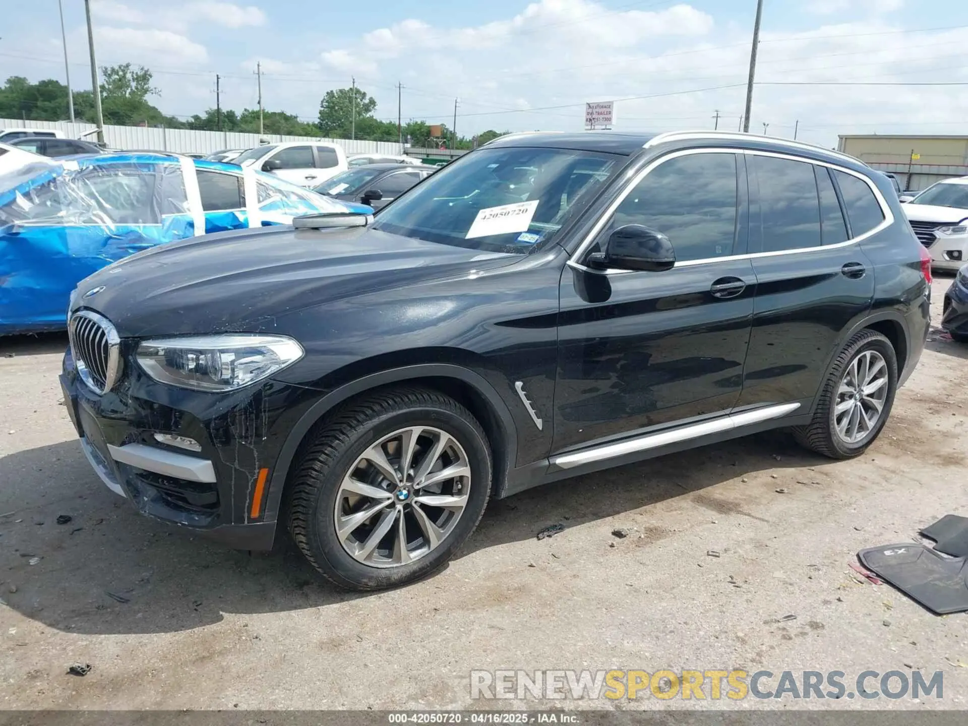 2 Фотография поврежденного автомобиля 5UXTR7C58KLR49721 BMW X3 2019