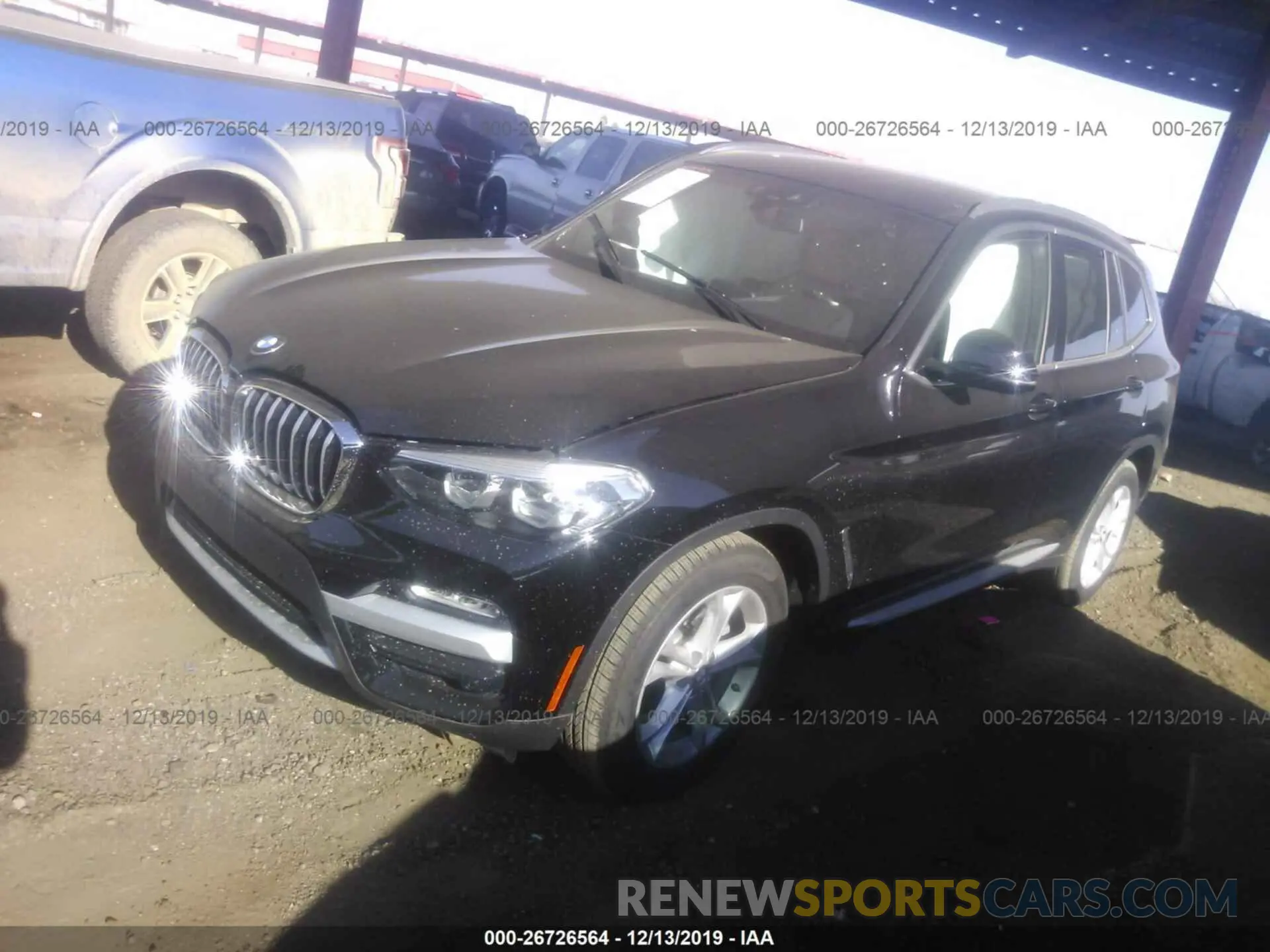 2 Photograph of a damaged car 5UXTR7C58KLR53588 BMW X3 2019