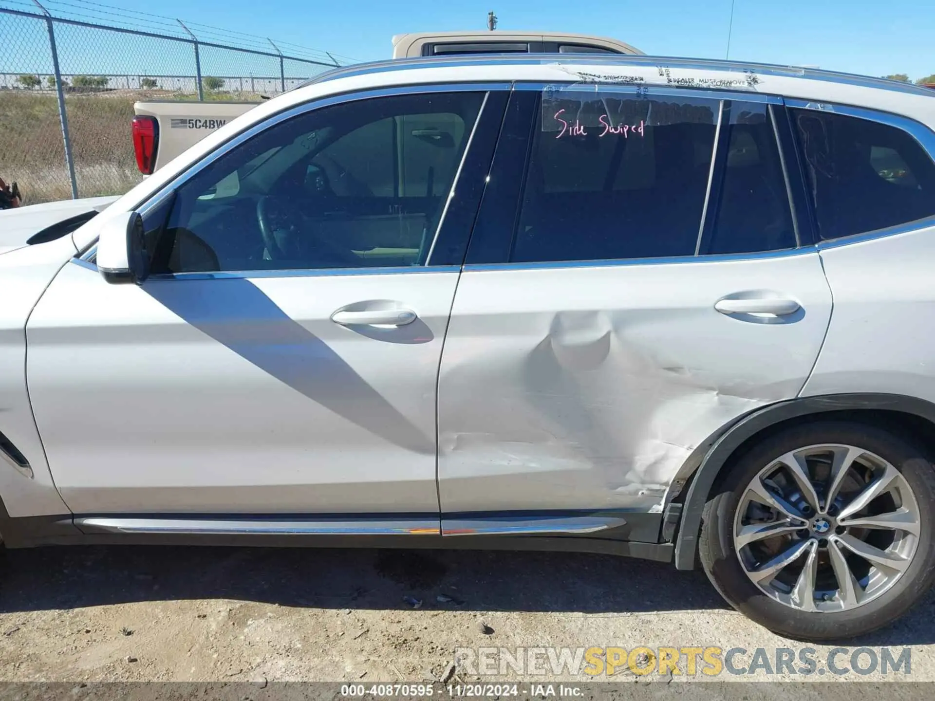 14 Photograph of a damaged car 5UXTR7C59KLF30814 BMW X3 2019