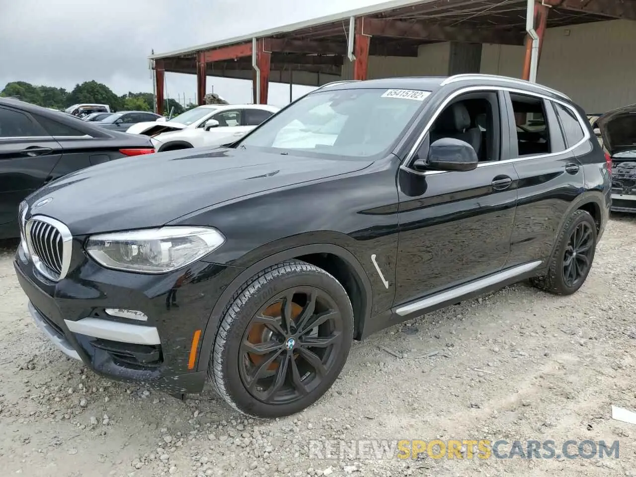 1 Photograph of a damaged car 5UXTR7C59KLF31798 BMW X3 2019
