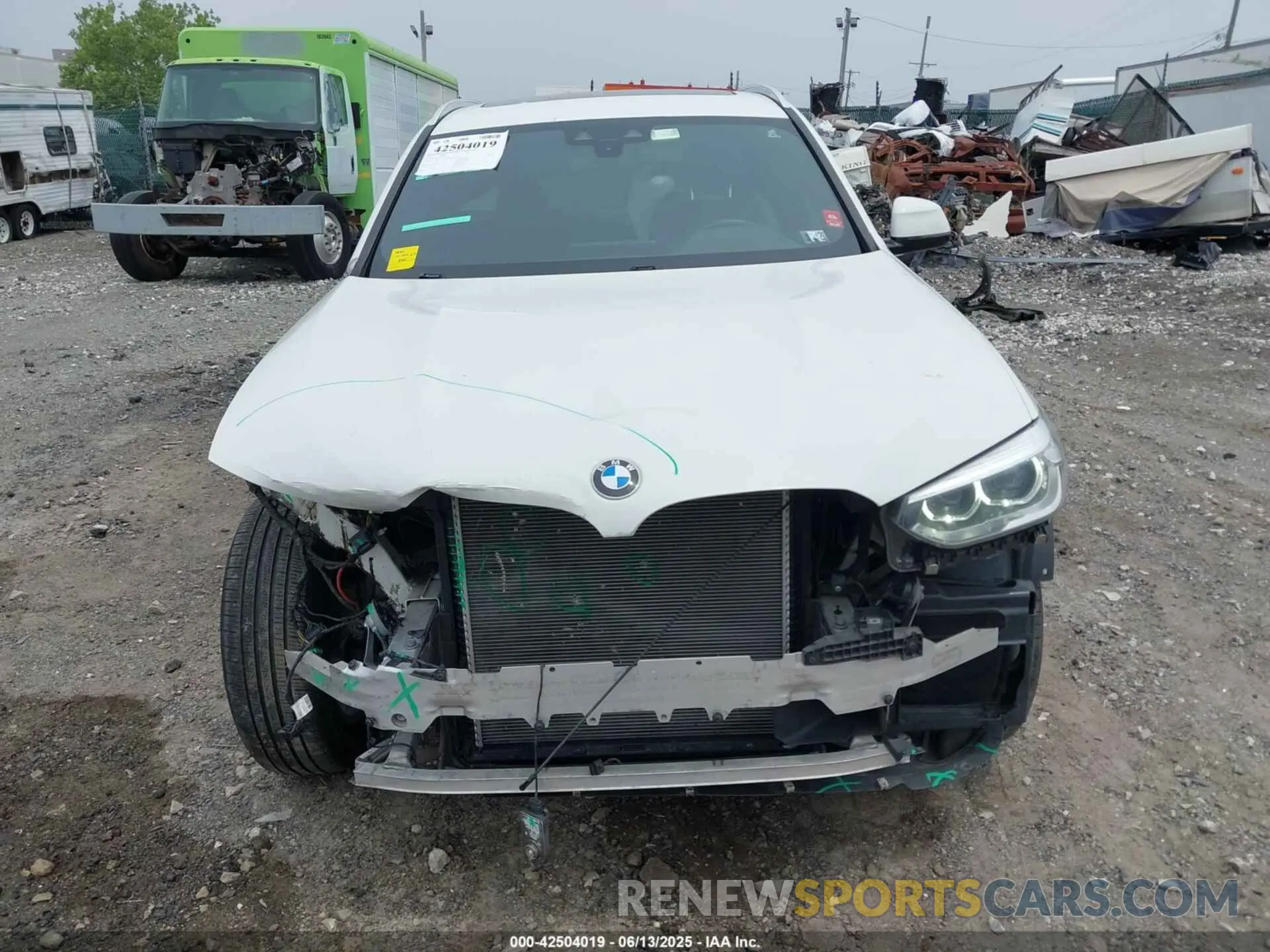 11 Photograph of a damaged car 5UXTR7C59KLR39960 BMW X3 2019