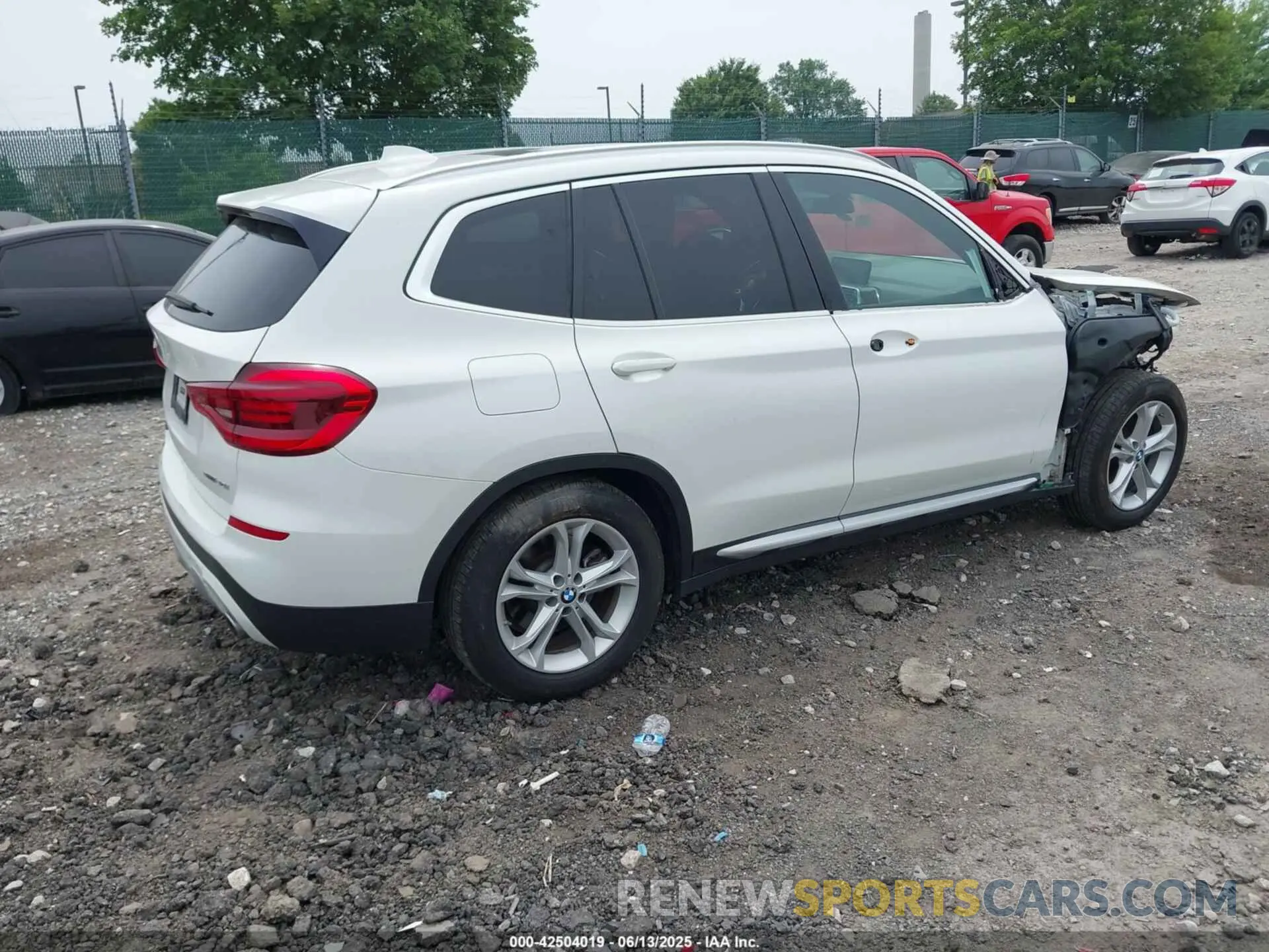 4 Photograph of a damaged car 5UXTR7C59KLR39960 BMW X3 2019