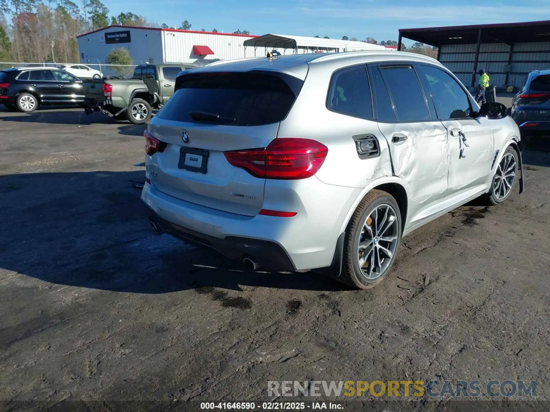 4 Photograph of a damaged car 5UXTR7C59KLR50294 BMW X3 2019
