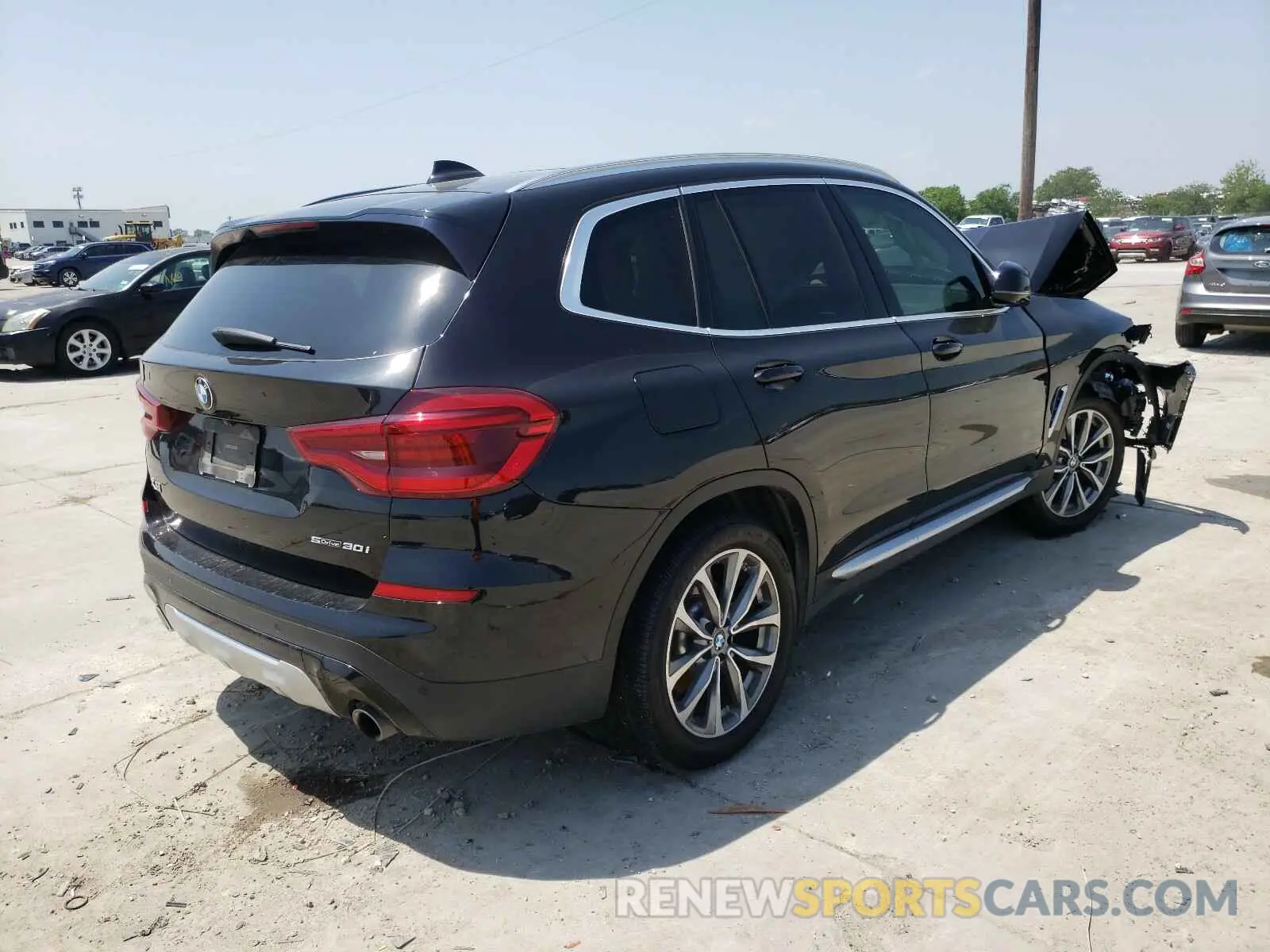 4 Photograph of a damaged car 5UXTR7C5XKLE94910 BMW X3 2019