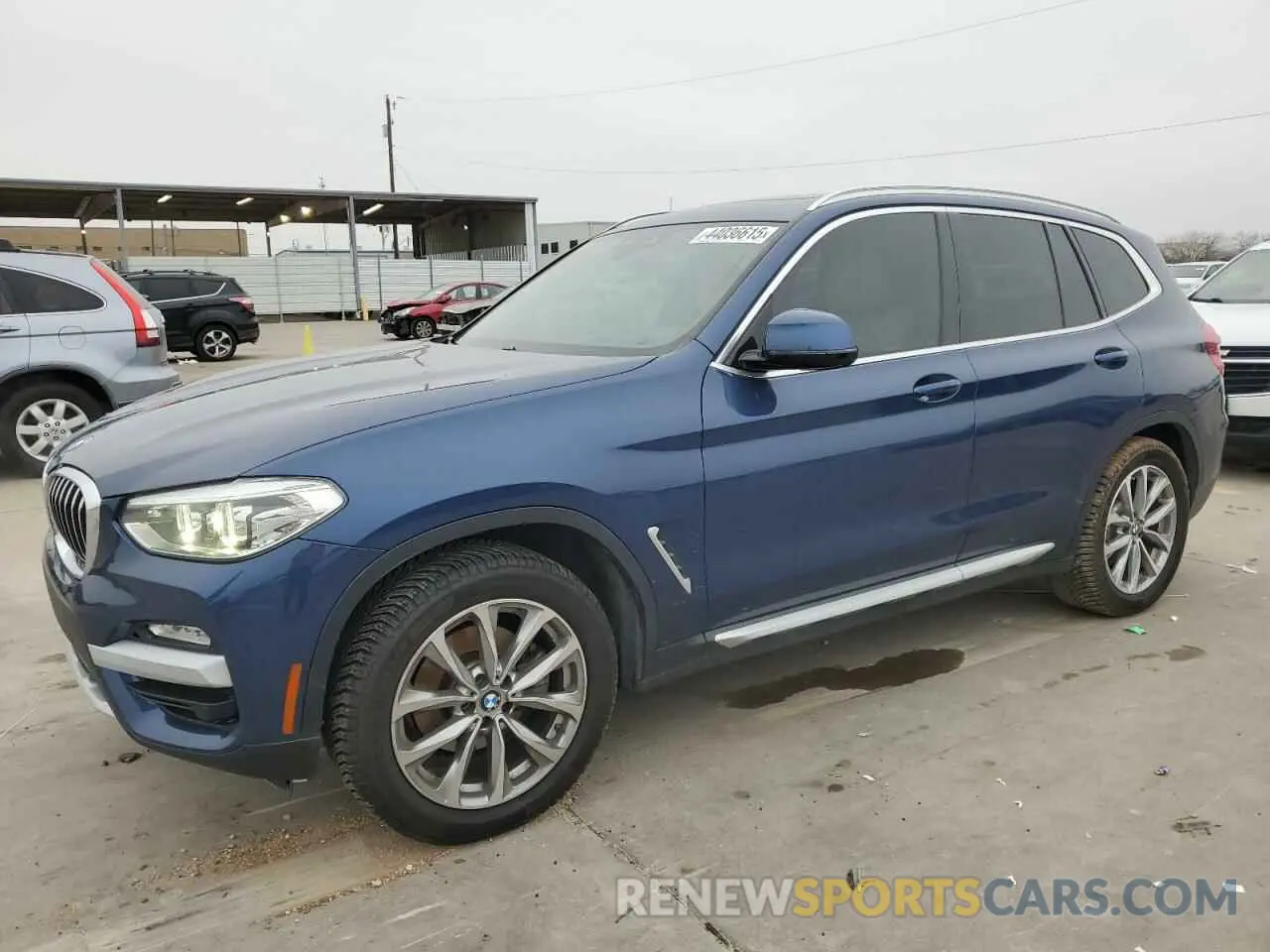 1 Фотография поврежденного автомобиля 5UXTR7C5XKLE98200 BMW X3 2019