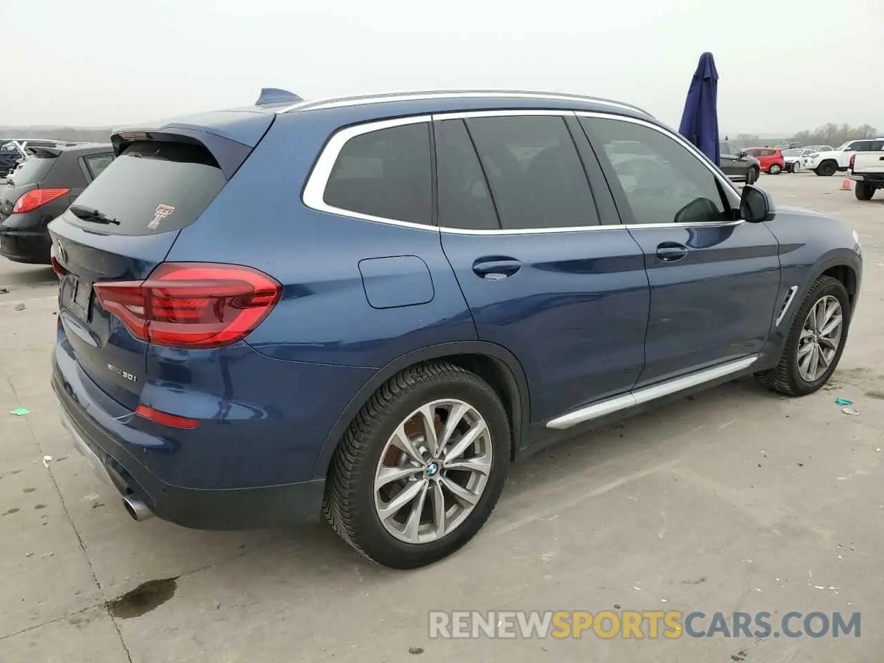 3 Фотография поврежденного автомобиля 5UXTR7C5XKLE98200 BMW X3 2019