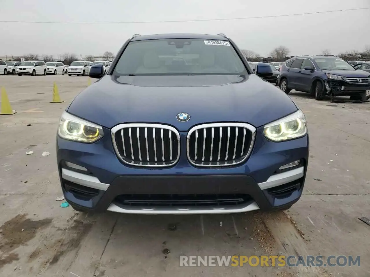 5 Фотография поврежденного автомобиля 5UXTR7C5XKLE98200 BMW X3 2019