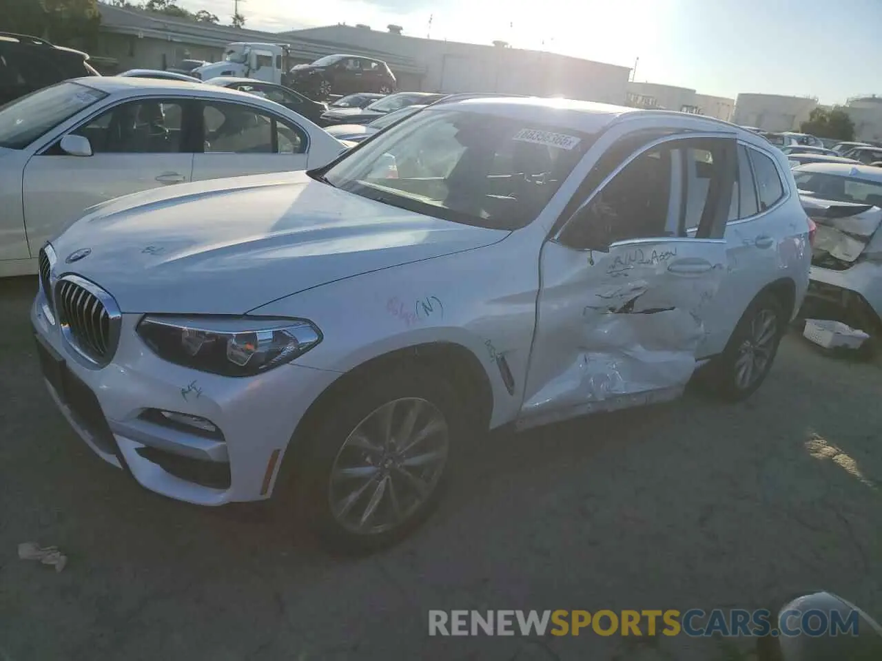 1 Фотография поврежденного автомобиля 5UXTR7C5XKLF26433 BMW X3 2019