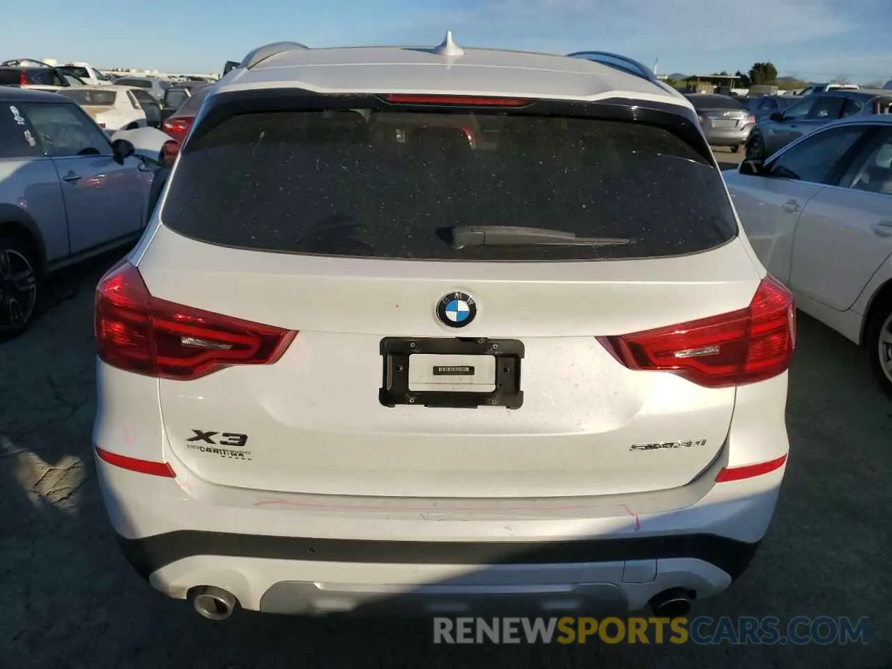 6 Фотография поврежденного автомобиля 5UXTR7C5XKLF26433 BMW X3 2019