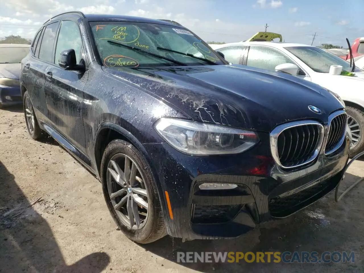 1 Фотография поврежденного автомобиля 5UXTR7C5XKLF32622 BMW X3 2019