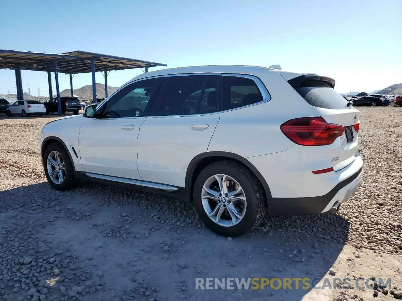 2 Photograph of a damaged car 5UXTR7C5XKLF33401 BMW X3 2019