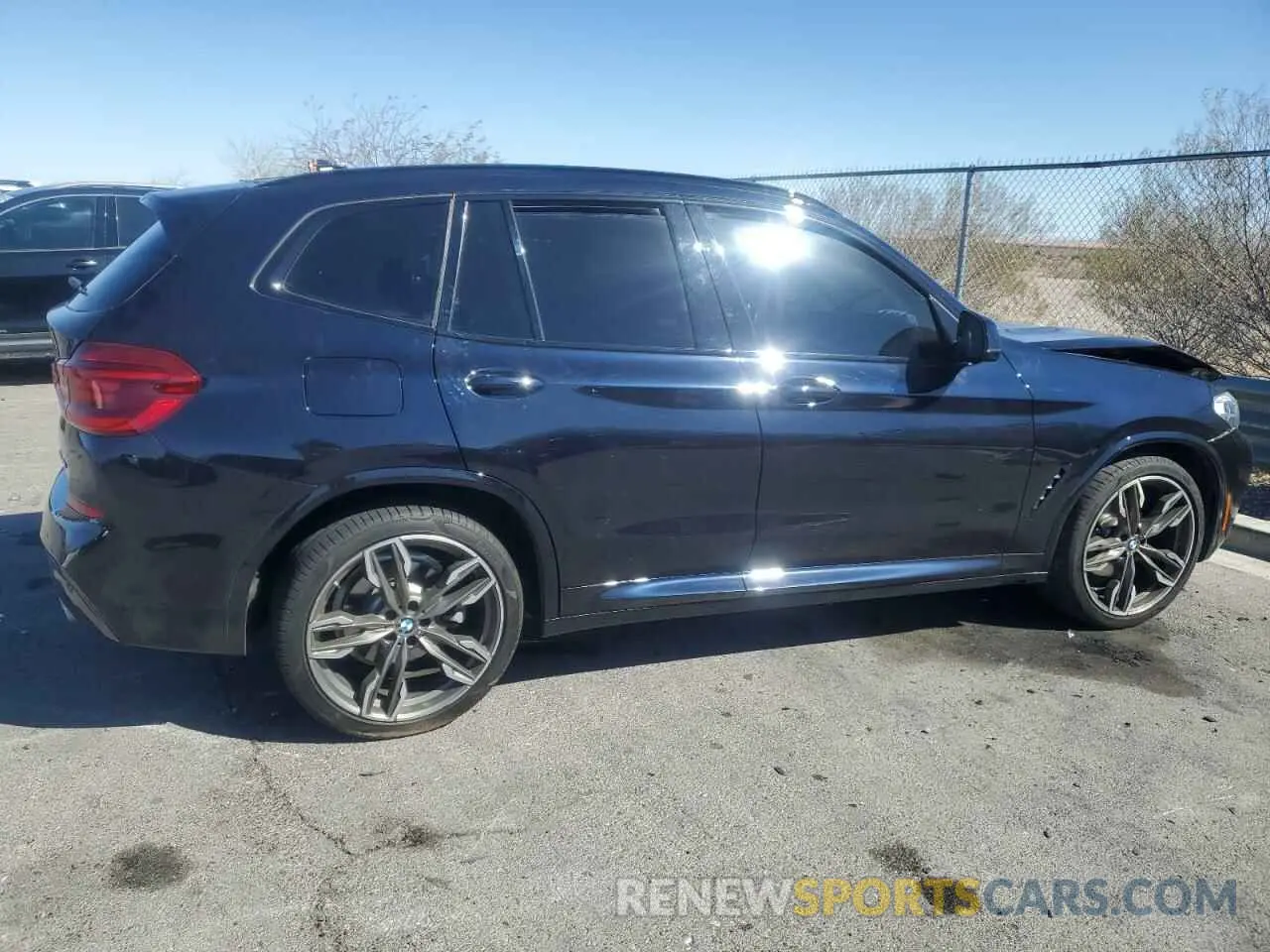 3 Photograph of a damaged car 5UXTR7C5XKLF34323 BMW X3 2019