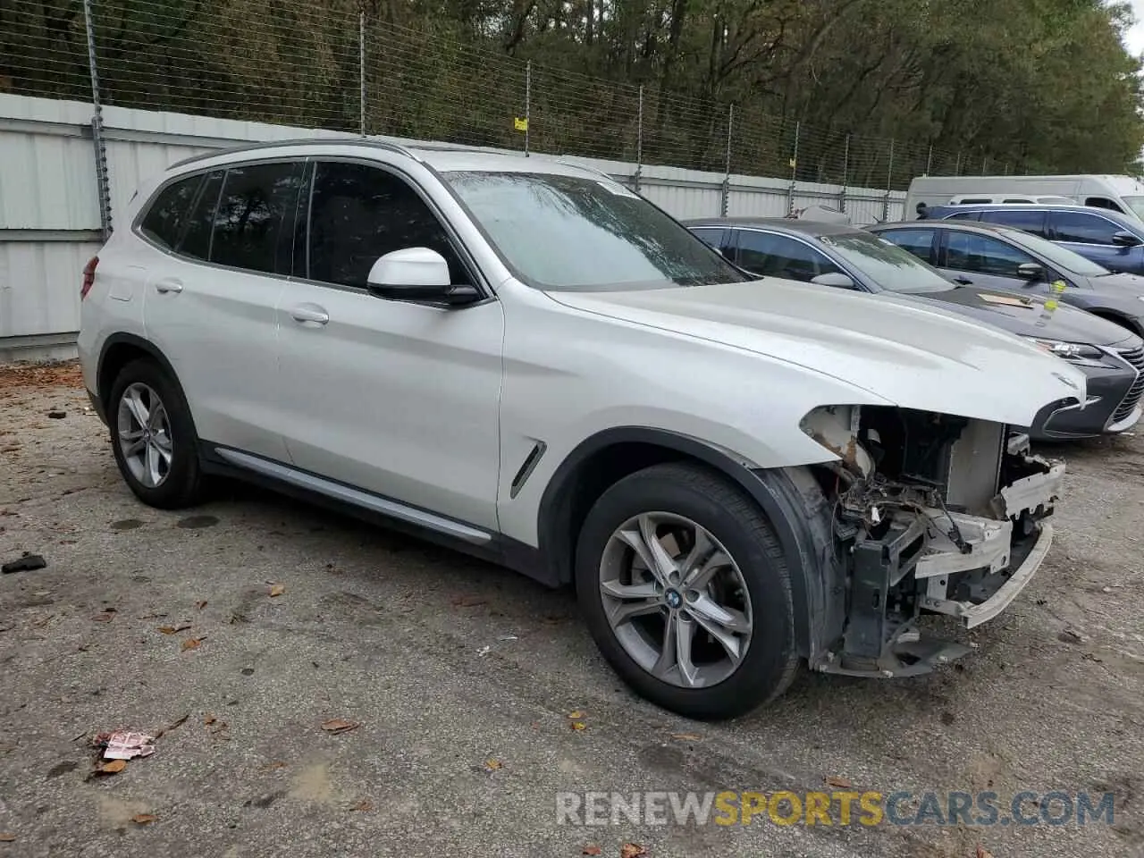 4 Photograph of a damaged car 5UXTR7C5XKLF36315 BMW X3 2019