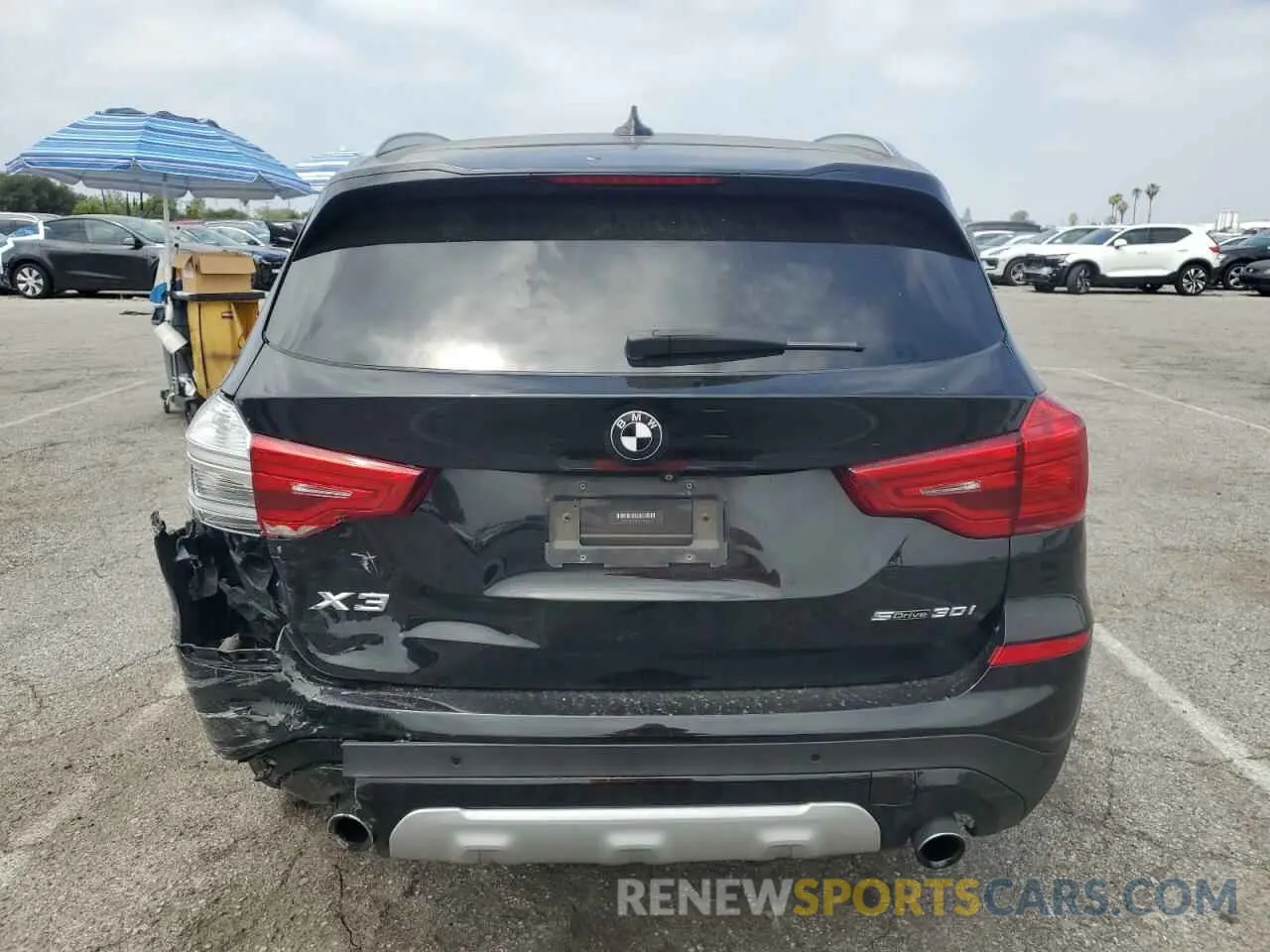 6 Фотография поврежденного автомобиля 5UXTR7C5XKLF36623 BMW X3 2019