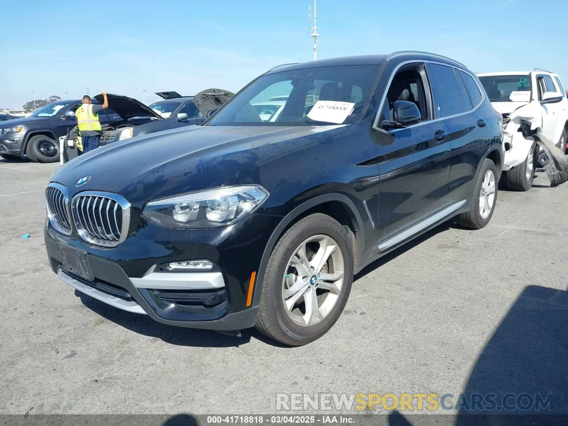 2 Фотография поврежденного автомобиля 5UXTR7C5XKLR51471 BMW X3 2019