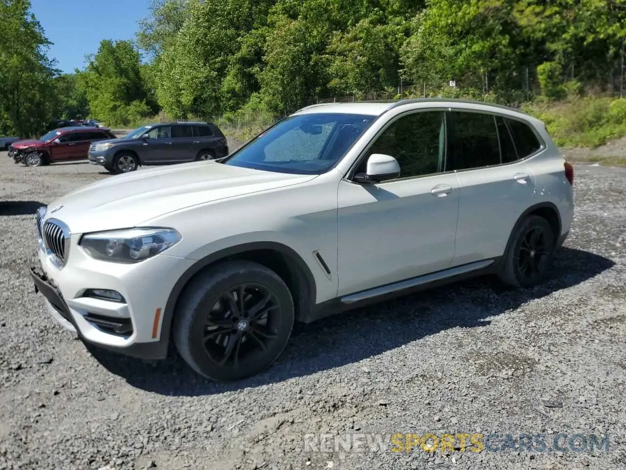 1 Photograph of a damaged car 5UXTR9C50KLD90552 BMW X3 2019