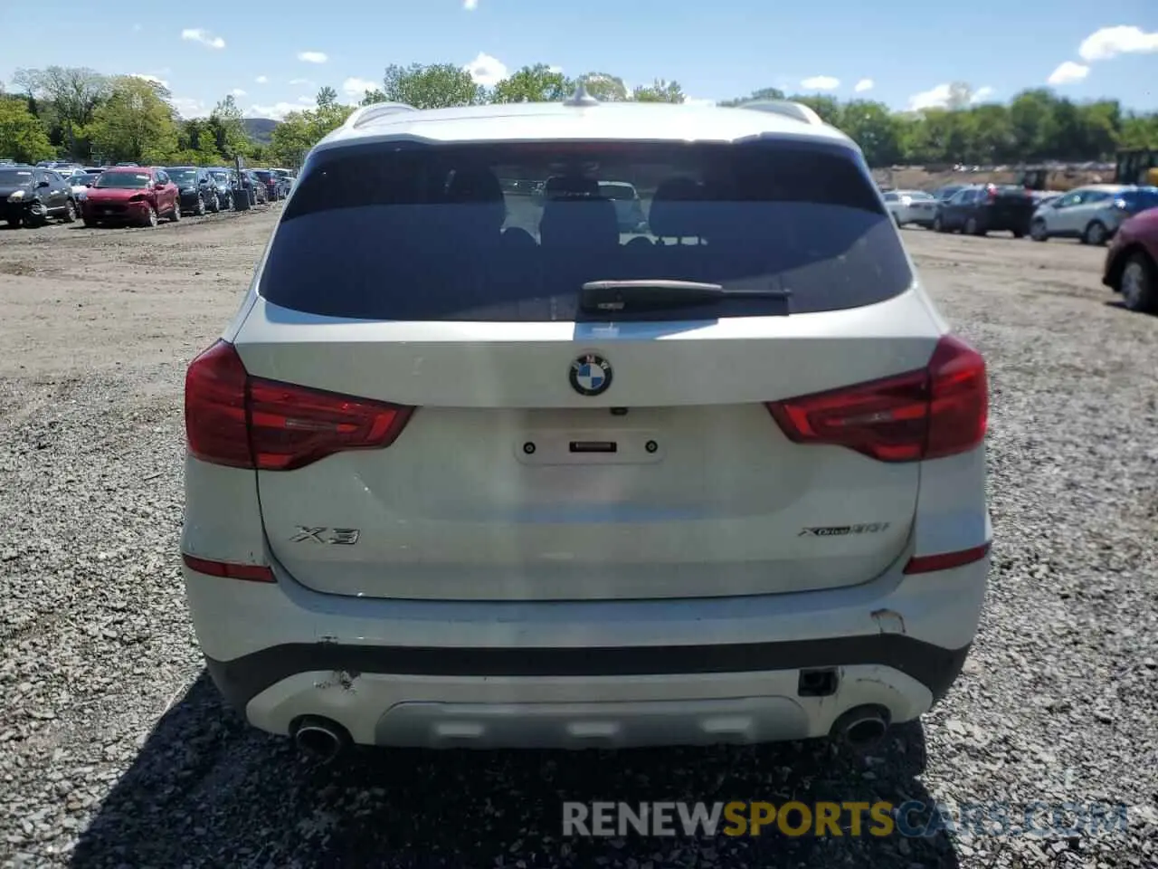 6 Photograph of a damaged car 5UXTR9C50KLD90552 BMW X3 2019