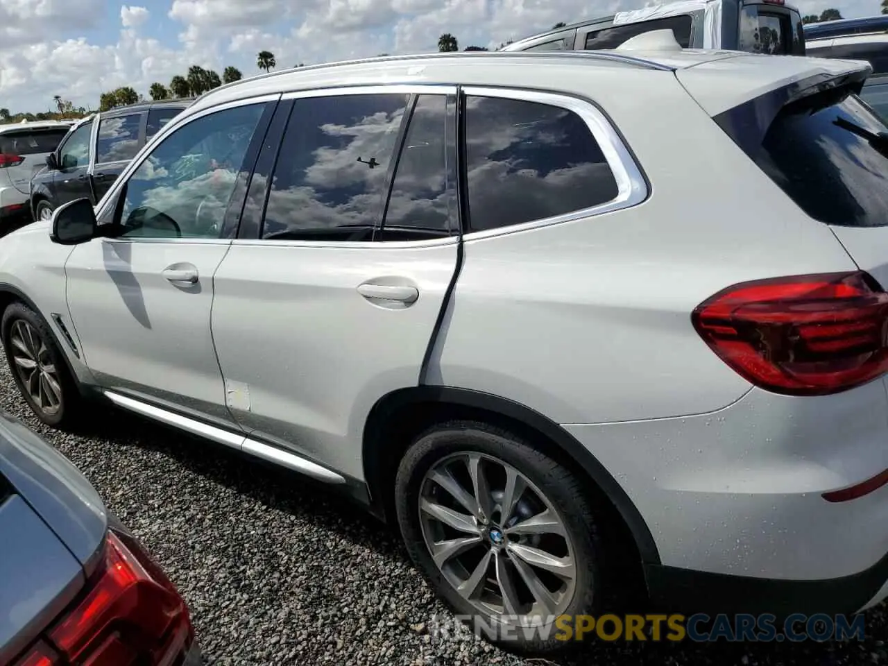 2 Фотография поврежденного автомобиля 5UXTR9C50KLD92947 BMW X3 2019