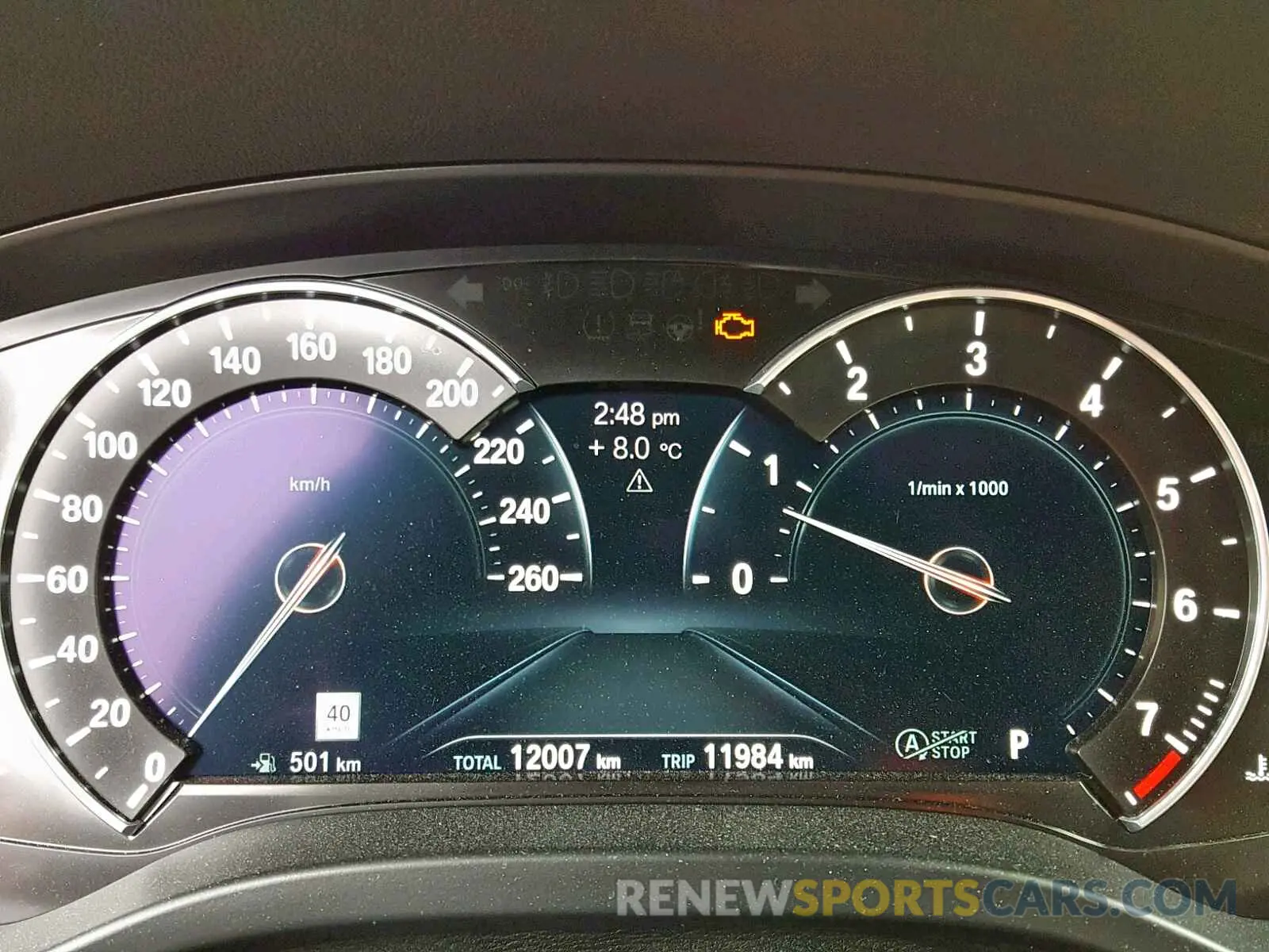8 Photograph of a damaged car 5UXTR9C50KLD93189 BMW X3 2019