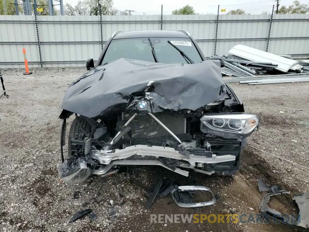 5 Photograph of a damaged car 5UXTR9C50KLP87790 BMW X3 2019