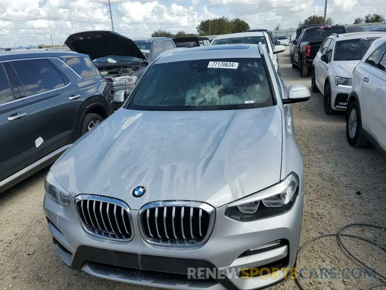 5 Фотография поврежденного автомобиля 5UXTR9C50KLR05854 BMW X3 2019
