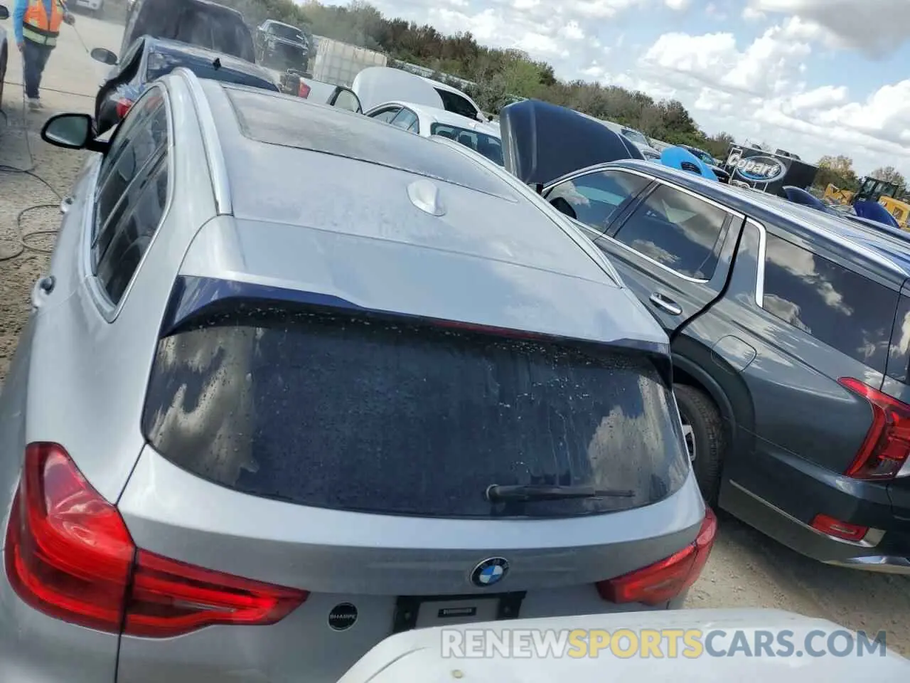 6 Фотография поврежденного автомобиля 5UXTR9C50KLR05854 BMW X3 2019