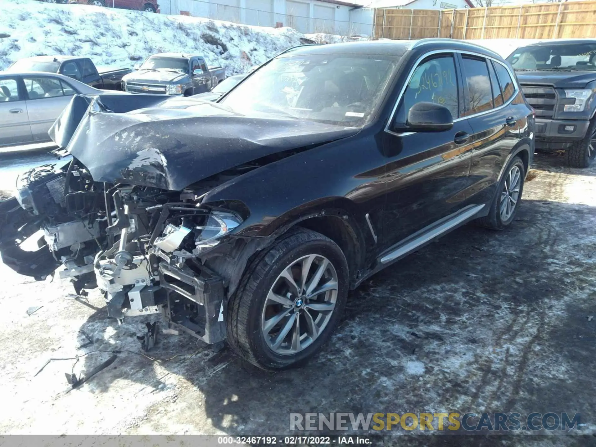 2 Фотография поврежденного автомобиля 5UXTR9C51KLE20299 BMW X3 2019